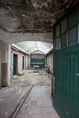 Mid Wales Hospital, September 2010,  Stores Yard